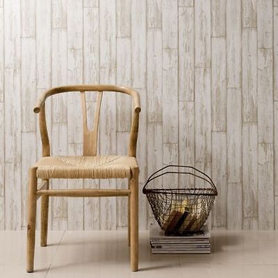 Clarke and Clarke Showstoppers Wallpaper Peeling Planks print by the