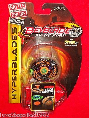 Metal Fury HYPERBLADES L DRAGO DESTRUCTOR FS Attack BB 108 FX Spark