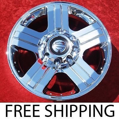 NEW CHROME 20 FORD F 250 F 350 OEM FACTORY WHEELS RIMS EXCHANGE 3605