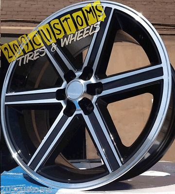 INCH WHEELS AND TIRES IROC BLACK YUKON 2007 2008 2009 2010 2011 2012