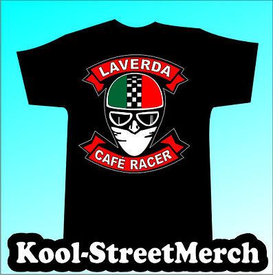 LAVERDA Cafe Racer Tshirt   Brand New  2012 Motorbike Design