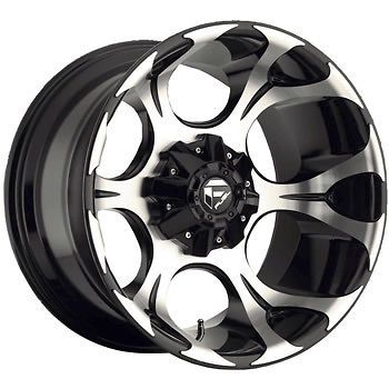 20x9 Machined Black Fuel Dune 5x4.5 & 5x5 +1 Wheels Dune Grappler