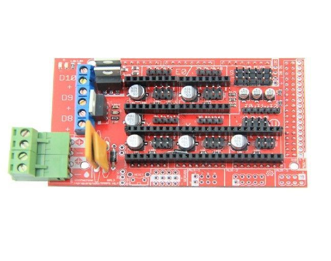 RAMPS RepRap Arduino Mega Pololu Shield electronics   assd+Pololus