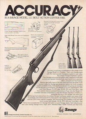 1977 SAVAGE AD MODEL 11 RIFLE ACCURACY