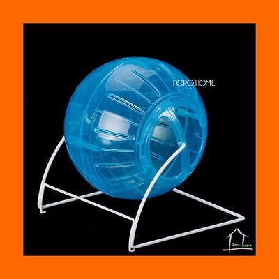 SILENT SPINNER BLUE Wheel 4 in 1 Hamster Fitness Ball