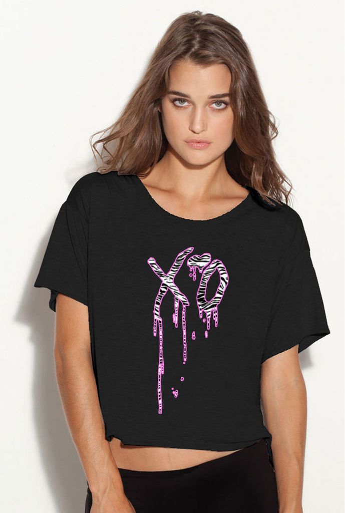 xo the weeknd boxy ladies tshirt xo the weeknd house balloons thursday