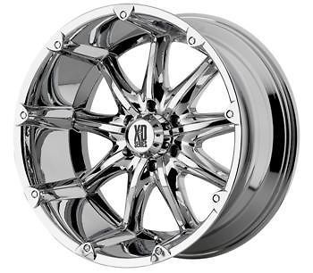 Chrome XD XD779 Badlands 8x170 +18 Rims Trail Grappler 37x13.50R22LT