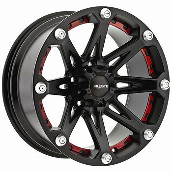 Black Ballistic Jester Jester 8x170 +12 Rims Couragia MT LT33X12.5R20