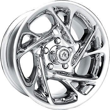 15x8 Chrome American Racing Nitro Wheels 6x5.5  19 Lifted ISUZU I 370