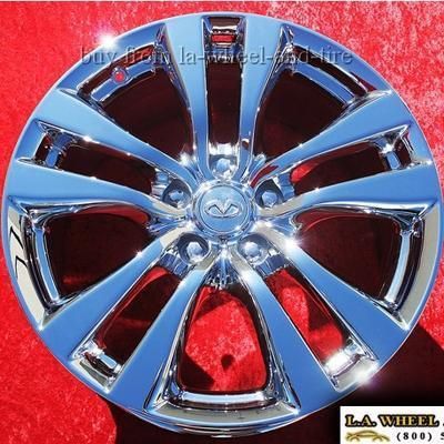 NEW 18 INFINITI M35 M45 OEM CHROME WHEELS RIMS G35 Q45 EXCHANGE 73696