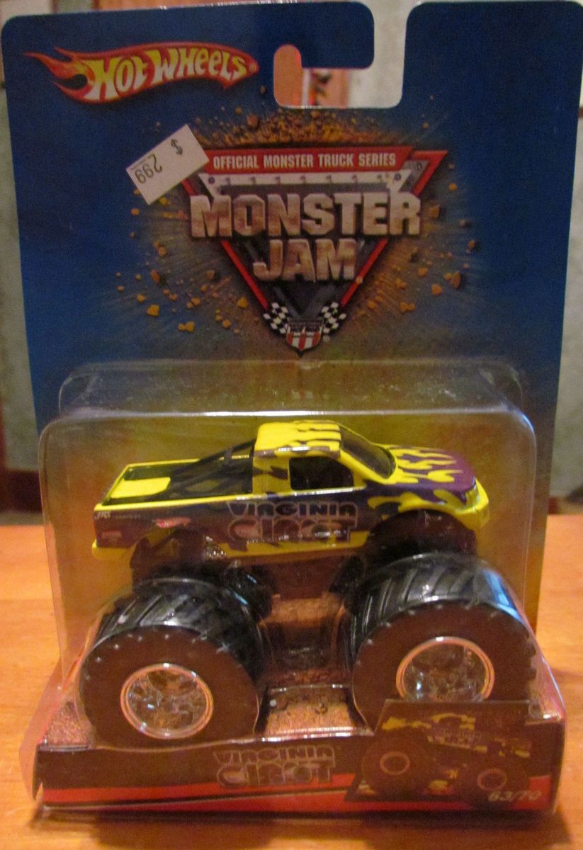 Virginia Giant RARE 2008 Hot Wheels Monster Jam 63 70 New Design