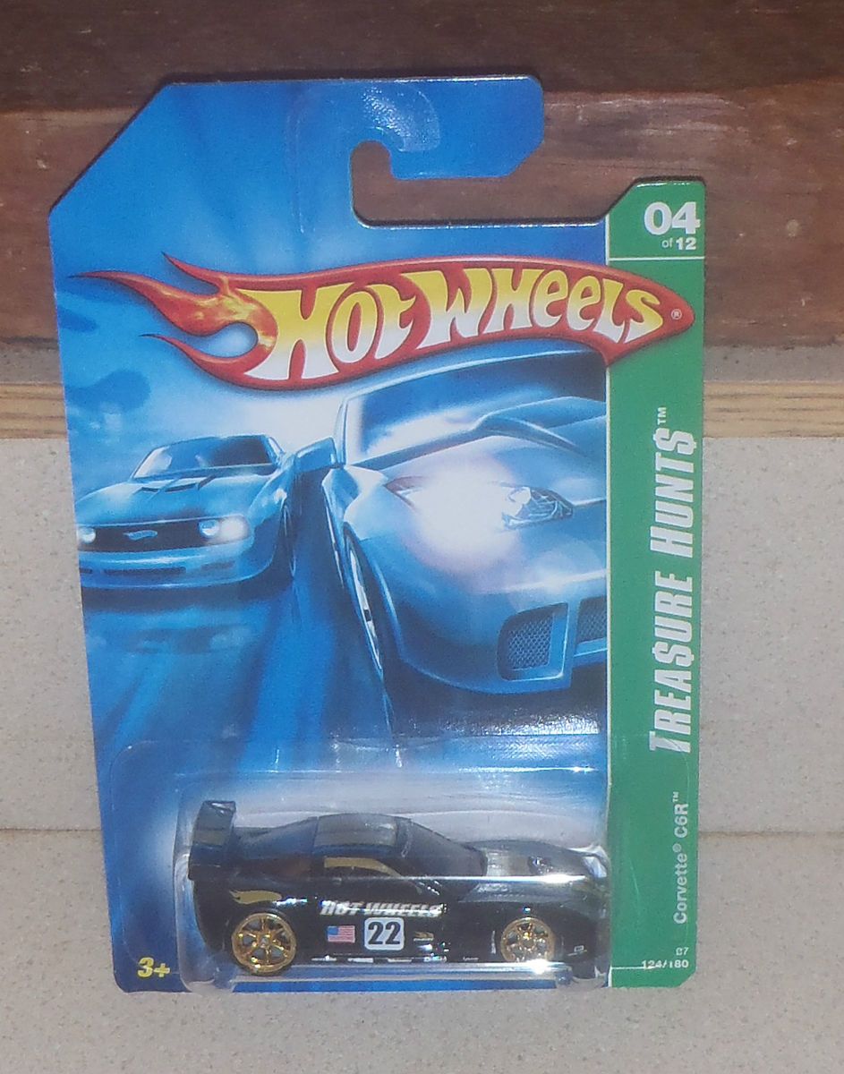 Hot Wheels 2007 Super Treasure Hunts T Hunt Corvette C6R 124 180 04 12