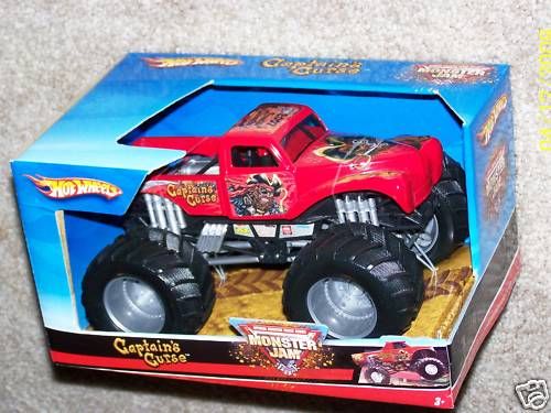 Hot Wheels Monster Jam 1 24 Captains Curse 2007