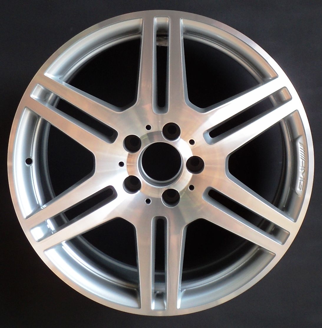 10 11 Mercedes AMG E350 E550 18 6 Double Spoke Factory OEM Wheel Rim H