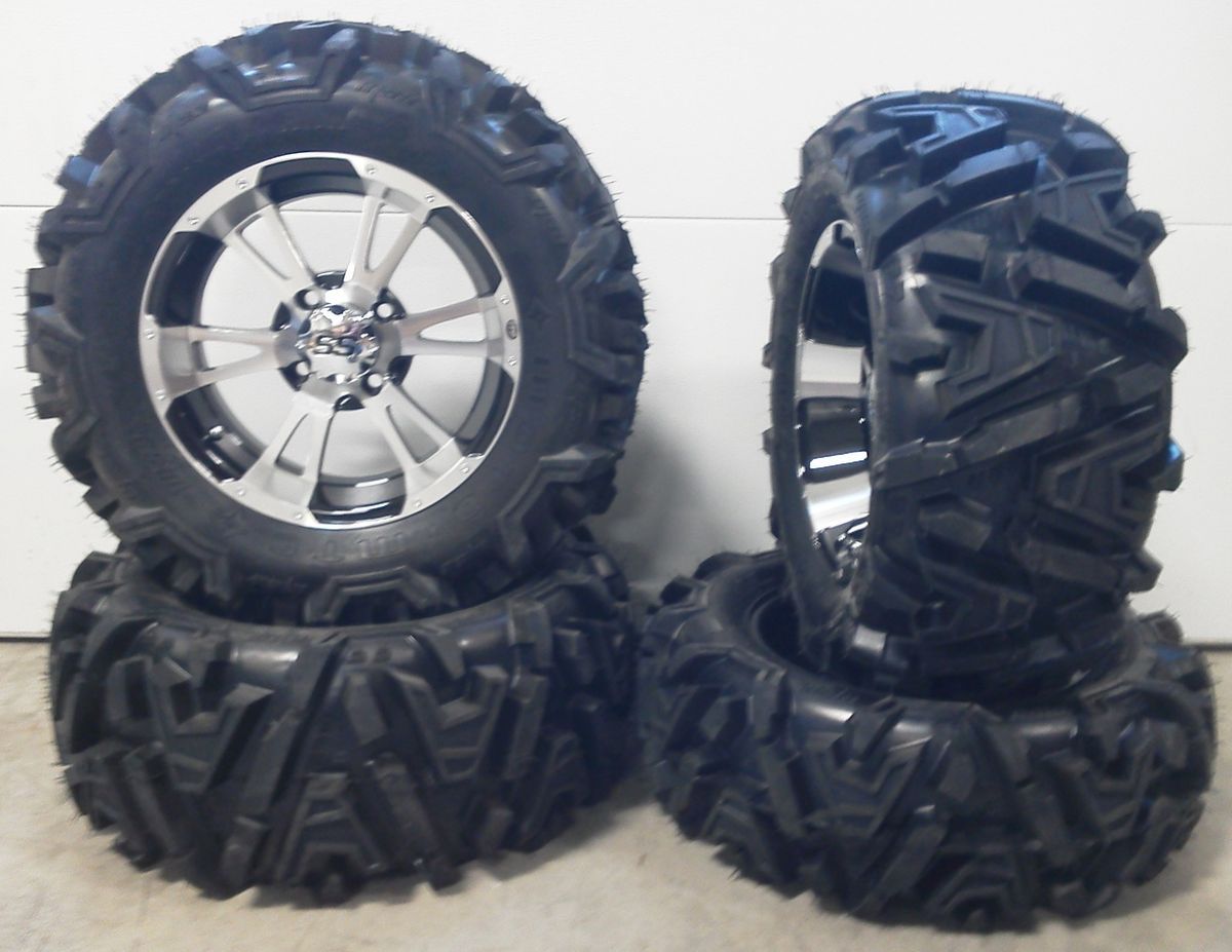 ITP SS112 14 Wheels Machined 26 EFX Moto MTC Tires Polaris Sportsman