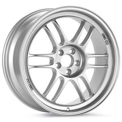 17 Enkei RPF1 Silver Rims Wheels 17x9 35 5x114 3 Civic RSX