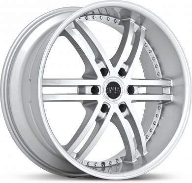 26 x10 Status Knight 6 S817 Hypersilver Wheels Rims