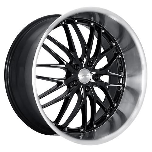 18 MRR GT1 Black Rims Wheels 18x8 5 45 5x112 Golf GTI
