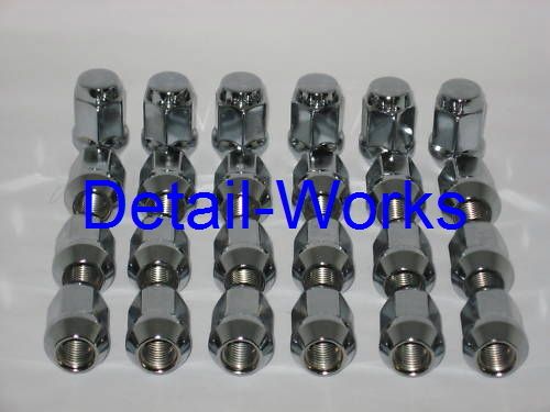 1987 2003 Dodge Dakota 15 16 17 20 Rims Chrome Lug Nuts