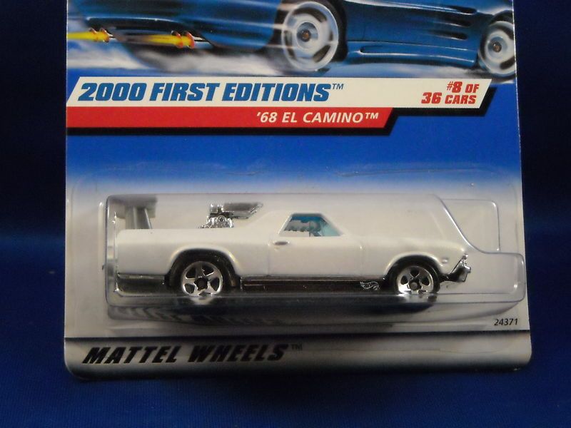 Hot Wheels 68 El Camino 2000 1st Editions 8