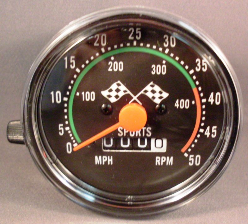 Old School Bike Speedometer for 26 or 27 inch Wheels