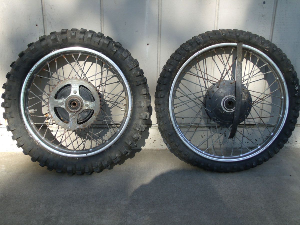 1977 1979 Honda XR75 Wheels