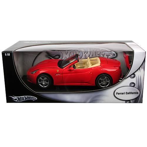 Foundation Hotwheels 1 18 Ferarri California Red 3255