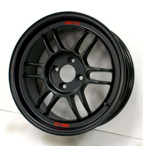 Enkei RPF1 15x7 4x100 41 Black Mini Cooper Integra GSR