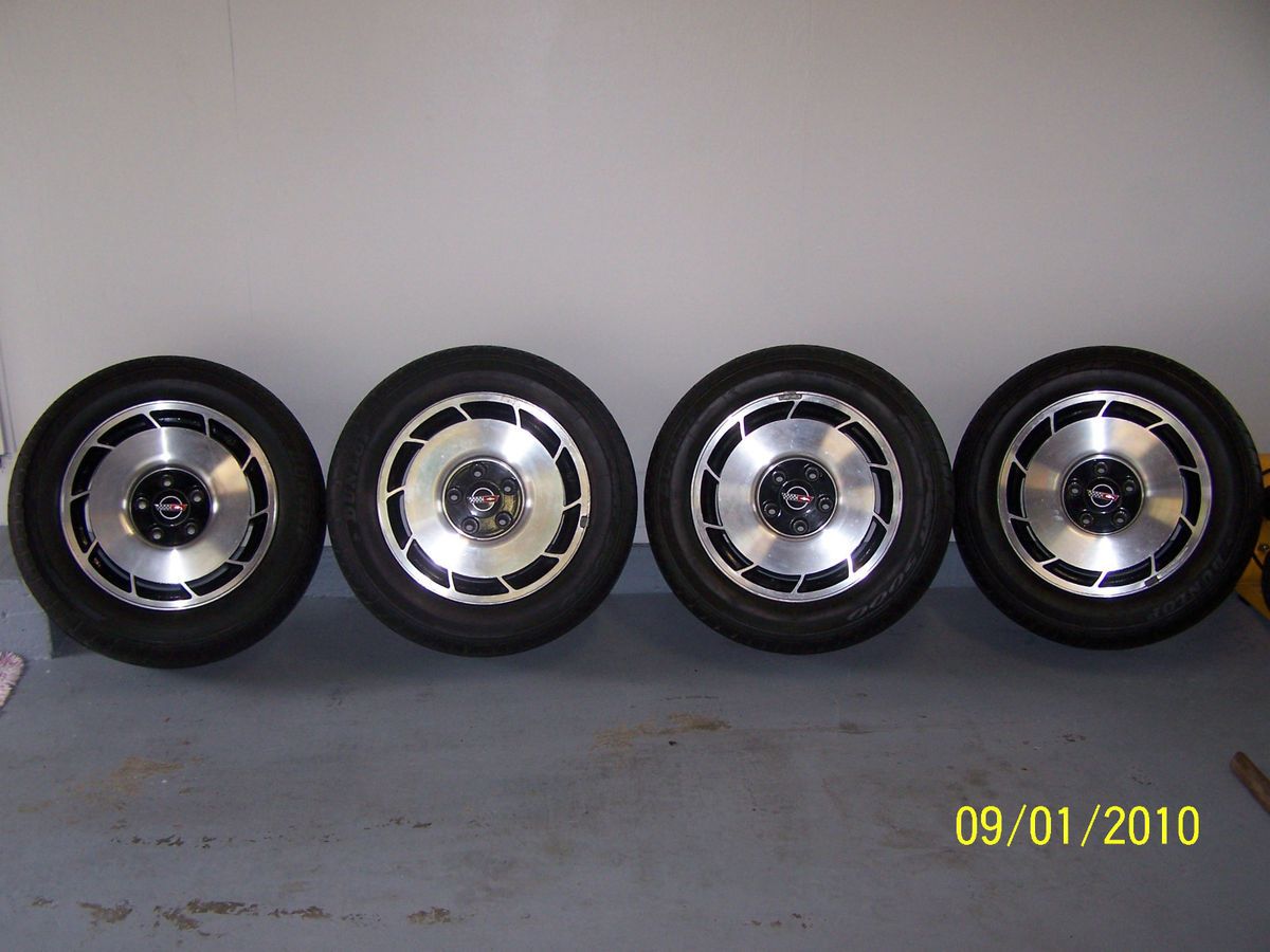 Wheels Tires Off 1984 Corvette 50K Miles Original Wheels Tires