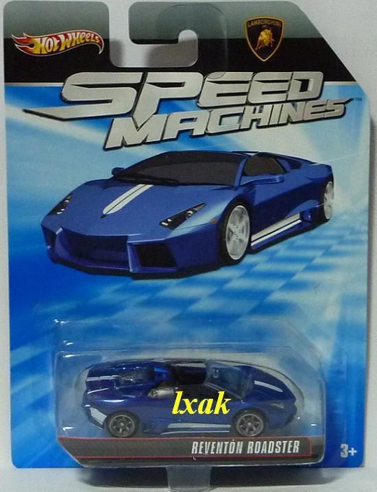 Hot Wheels Speed Machines Lamborghini Reventon Roadster Blue