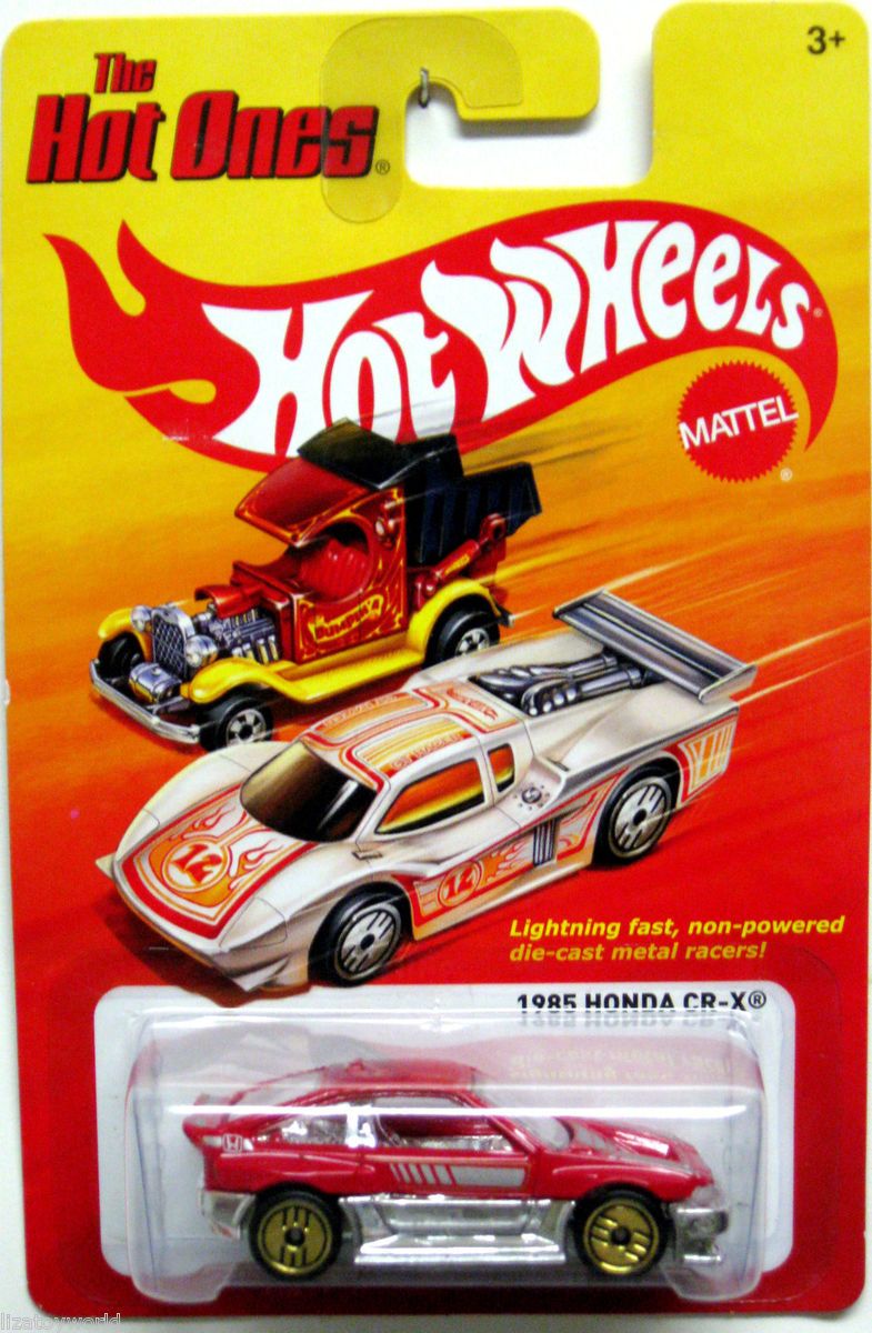 2011 Hot Wheels The Hot Ones 1985 Honda CR x 1 64 Scale Very Hard to
