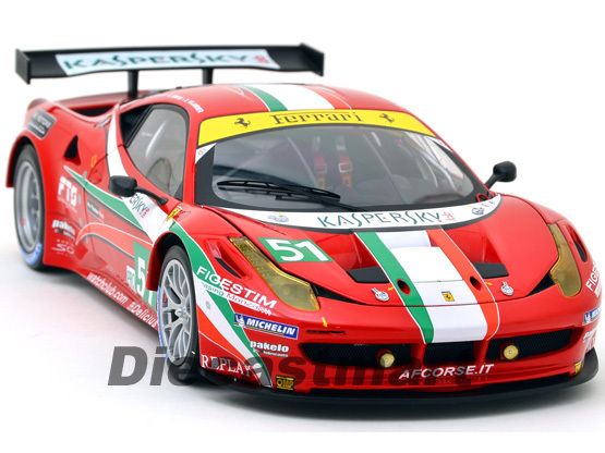  ELITE 1 18 X5472 FERRARI 458 ITALIA GT2 LEMANS 2011 AF CORSE RED 51