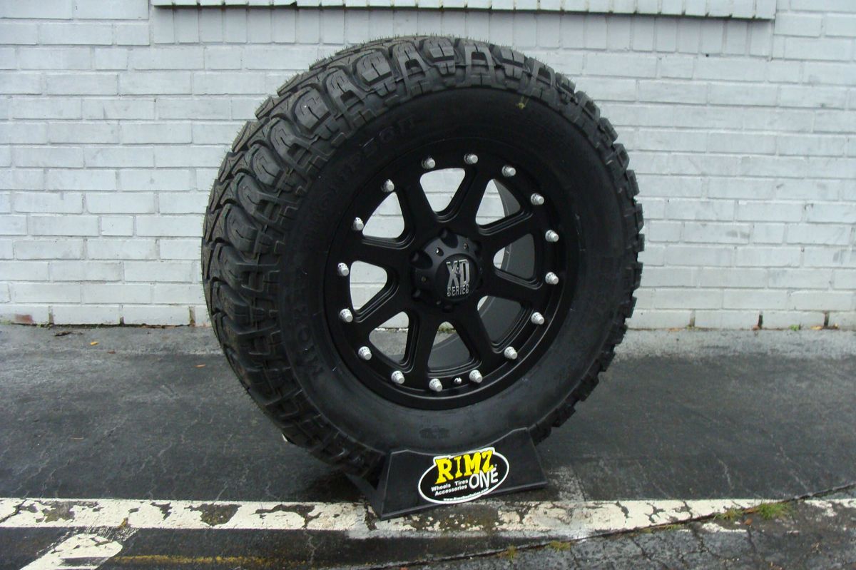  Addict 798 Black Wheels 305 70R18 Mickey Thompson ATZ 35x12 50 18 35