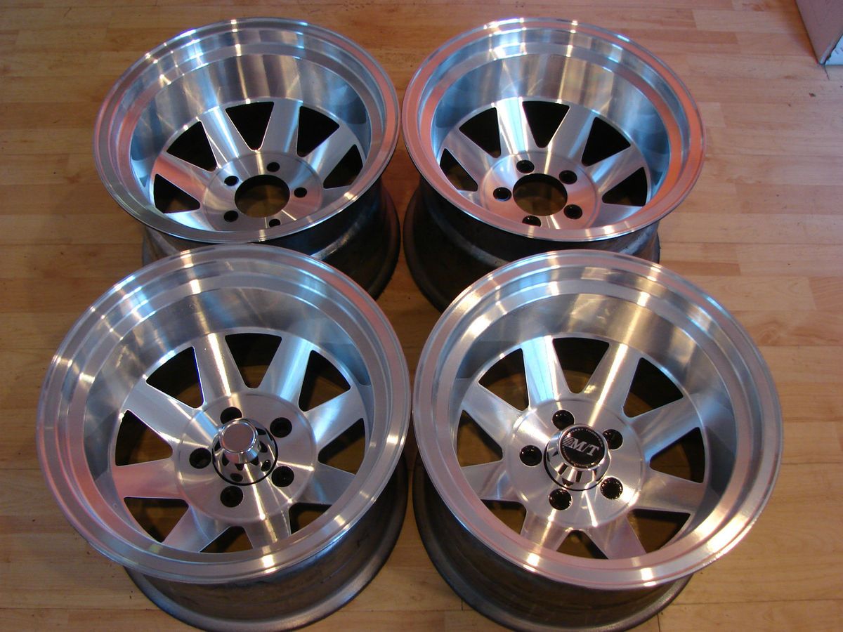 RARE 70s 15x10 Desert Racing Wheels Rims Mags 5x5 5 Dodge W150 RAM