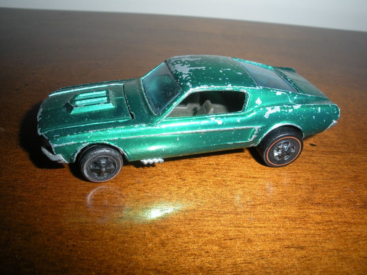 Vintage Redline Hot Wheels Custom Mustang Hong Kong