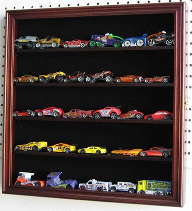 Hot Wheels 1 64 Scale Diecast Display Case Wall Rack Cabinet Hinged