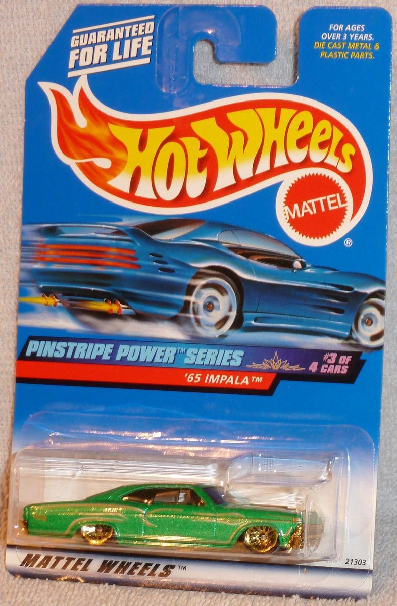 Hot Wheels 65 Chevy Impala Lowrider Col 955 Pinstripe Power Series