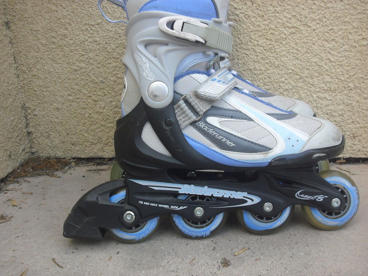 Womens Blade Runner Rollerblades 76 M M Wheels Size US 8