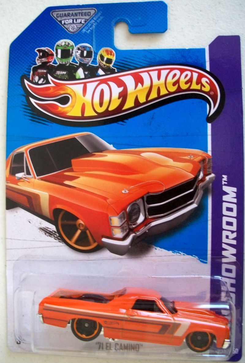 Hot Wheels 2013 Showroom 71 El Camino Wheel Variation