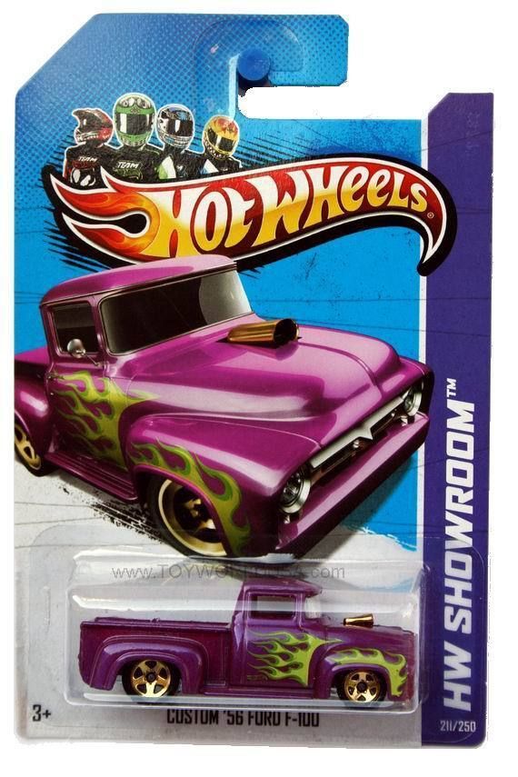 2013 Hot Wheels 211 HW Showroom Custom 1956 Ford F 100