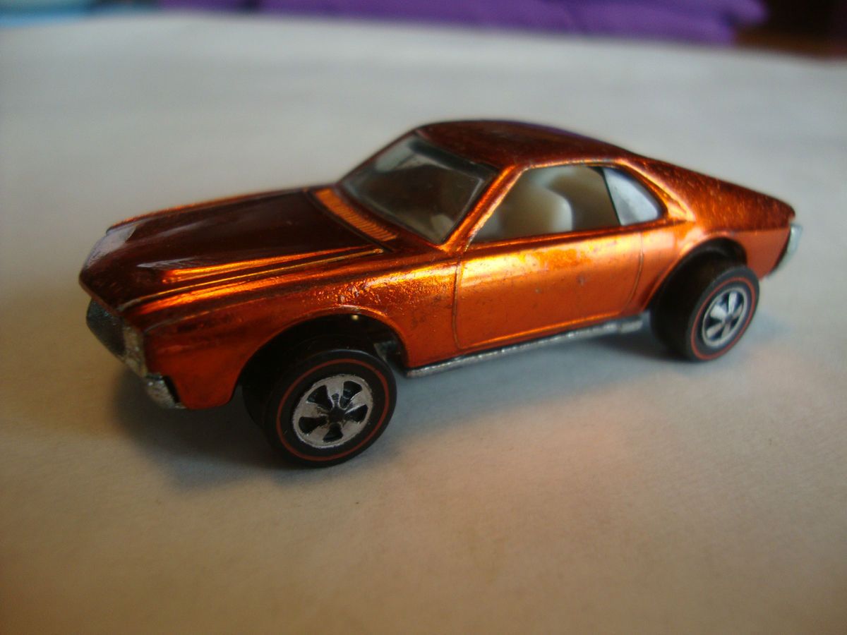 Hot Wheels Redline AMX Orange Excellent to C 9