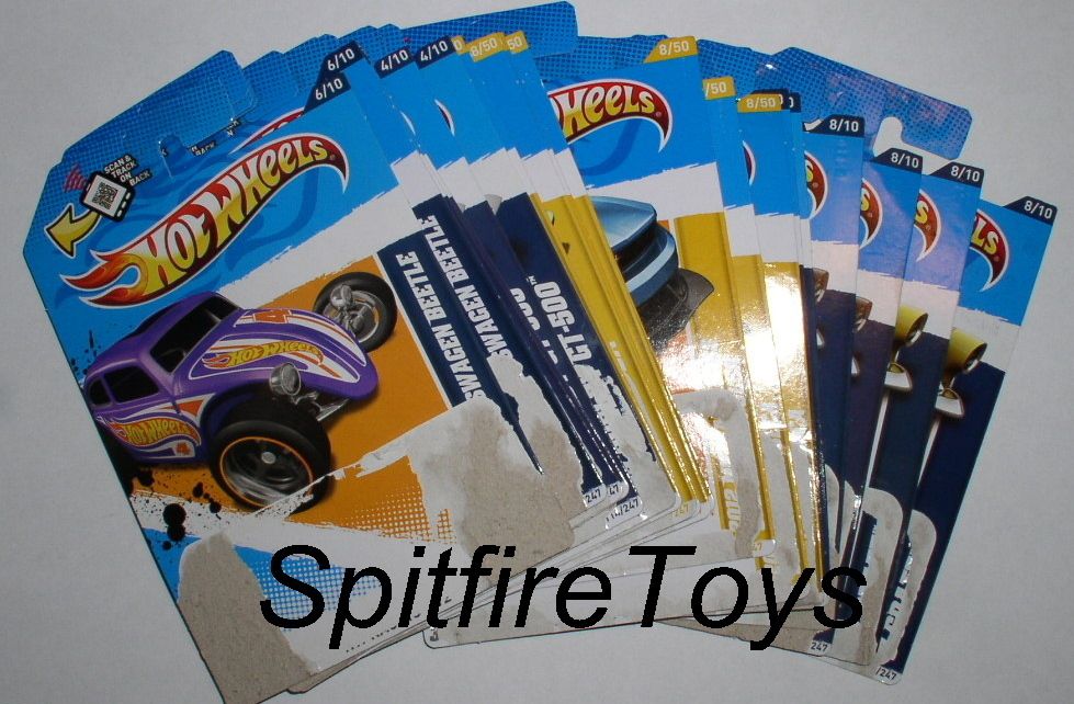 HOT WHEELS LOT OF 20 CARD BACKS FOR TOYS R US MAIL AWAY DAIRY DELIVERY