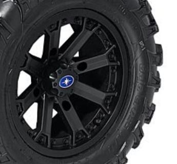 Polaris Sportsman Premium Wrec 14 Rear Rim Flat Black 1521618 521