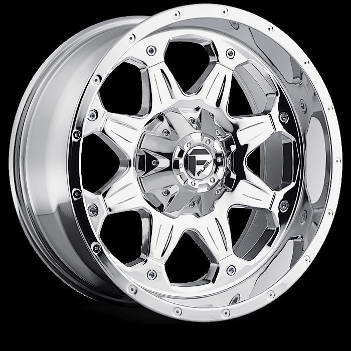 Fuel Boost PVD Chrome 6x114 3 w 1 Et D53317902750 Wheels Rims