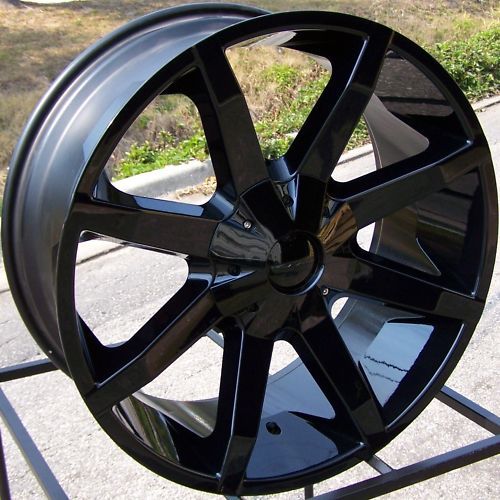 22 KMC Slide Wheels Rim Cadillac Escalade Avalanche Sierra Ford F150