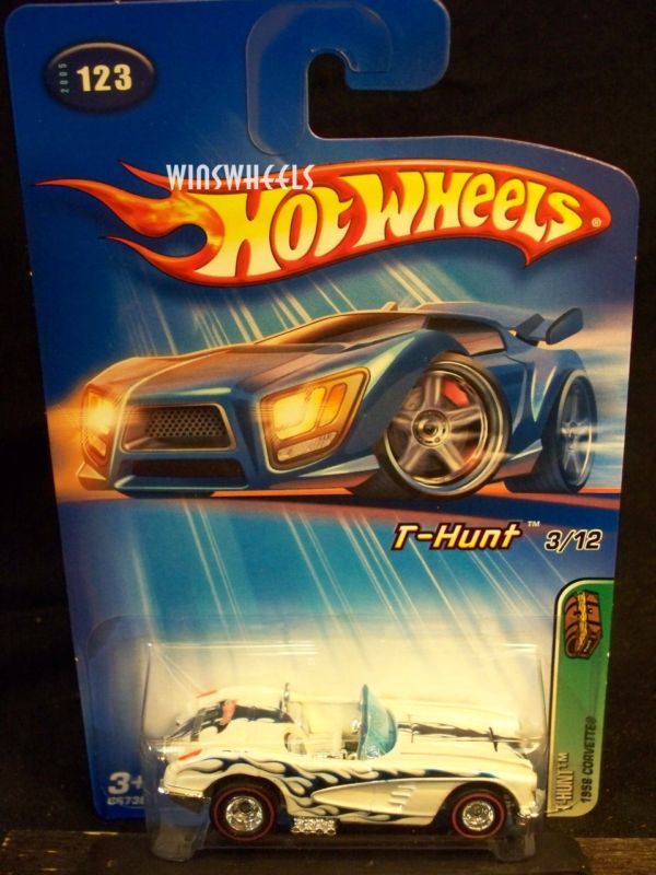 Hot Wheels 2005 123 1958 Corvette 05C Treasure Hunt