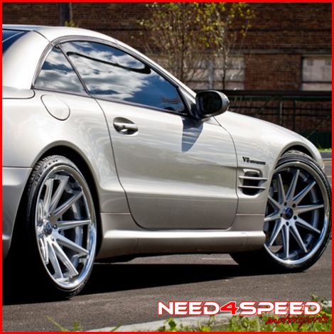 Benz R129 SL500 SL600 SL Rohana RC10 Concave Silver Wheels Rims