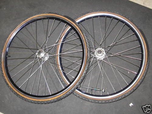 Campagnolo Avocet Ukai 20 x 1 1 8 Wheels Pair 5 Speed Used