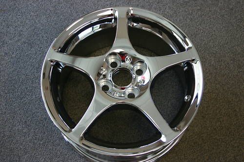 Chrome Toyota MR2 Staggered Wheels Rims Prt 69399