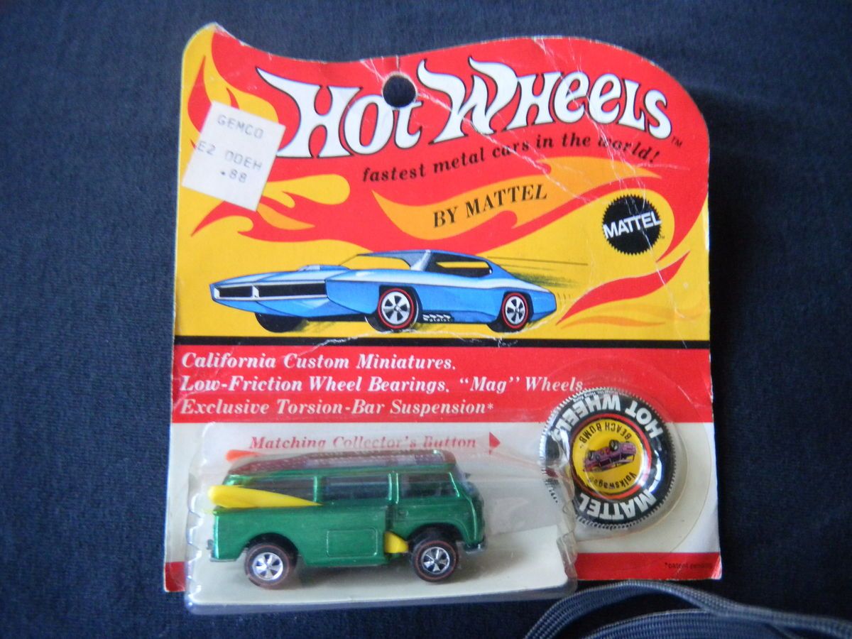 Vintage Hotwheels 1969 Volkswagen Beach Bomb in BP